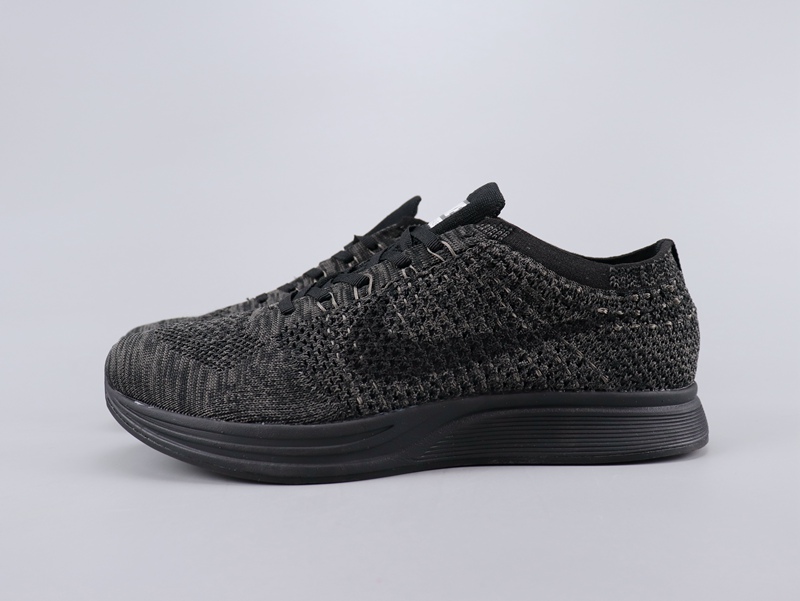 2020 Men Nike Flyknit Racer All Black Shoes